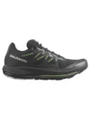 Pulsar Trail Low Top Sneakers Black Green Gecko - SALOMON - BALAAN 1