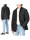 Harlem Wax Jacket Black - BARBOUR - BALAAN 2