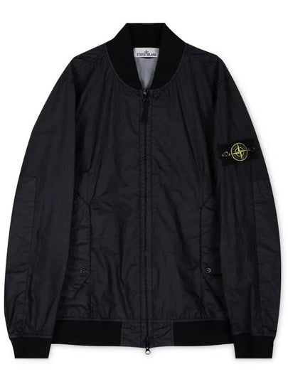 Membrana 3L TC Bomber Jacket Navy - STONE ISLAND - BALAAN 2