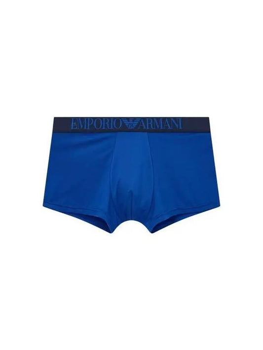 UNDERWEAR Men s Big Logo Band Micro Draw Blue - EMPORIO ARMANI - BALAAN 1