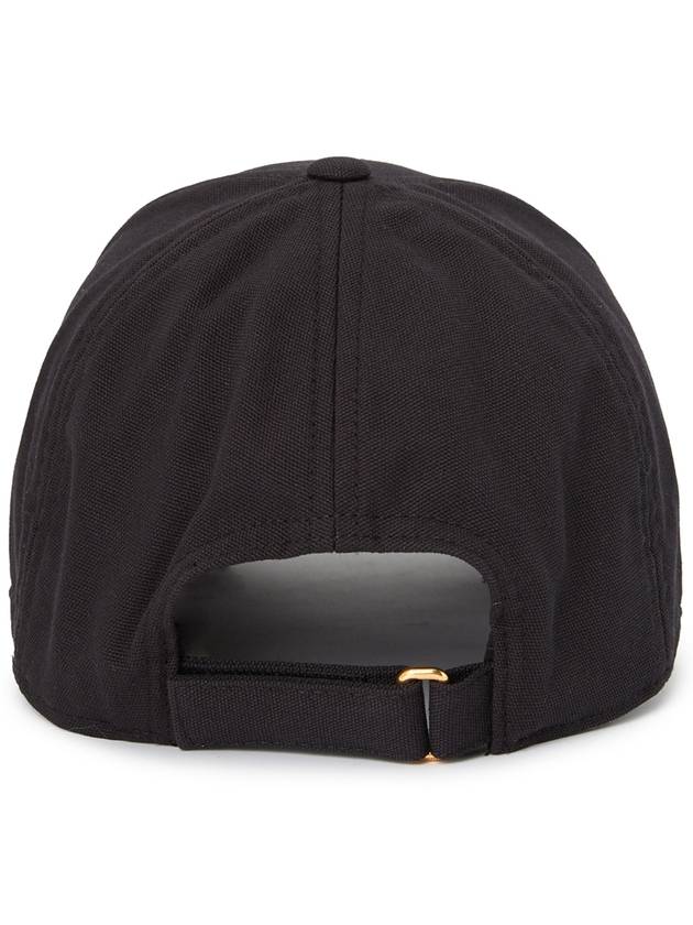 Solid Logo Patch Ball Cap Black - MULBERRY - BALAAN 5