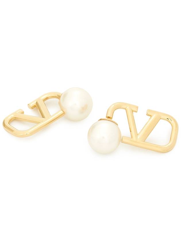 V Logo Signature Women s Earrings J0H22DHC 0O3 - VALENTINO - BALAAN 3