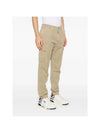 Compass Badge Cargo Straight Pants Beige - STONE ISLAND - BALAAN 4