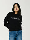 Brushed Options Logo Sweat Shirts BLACK - LE SOLEIL MATINEE - BALAAN 2