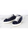 Monogram Velvet Sneakers Navy 35 220 - LOUIS VUITTON - BALAAN 6