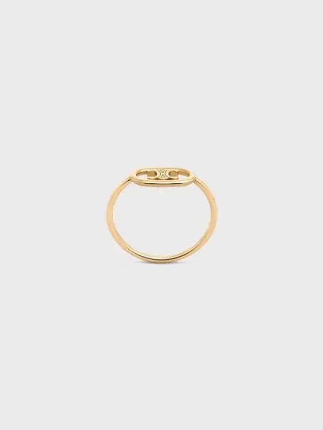 Maillon Triomphe Ring Yellow Gold - CELINE - BALAAN 2