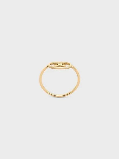 Maillon Triomphe Ring Yellow Gold - CELINE - BALAAN 2