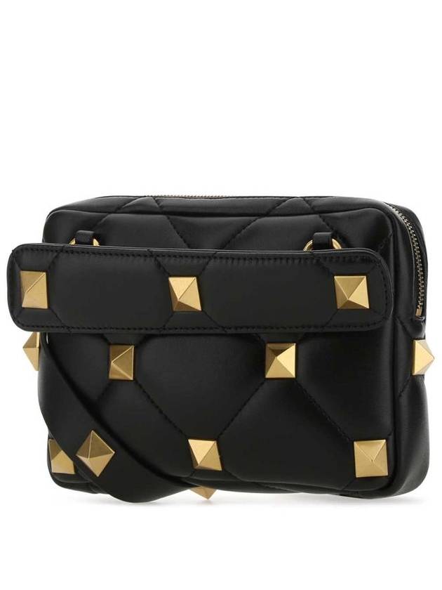 Romanstud Cross Bag Black - VALENTINO - BALAAN 3