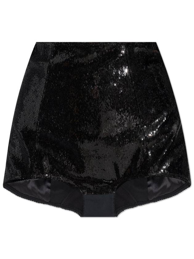 Short Pants FTABOT FLSIMN0000 Black - DOLCE&GABBANA - BALAAN 2