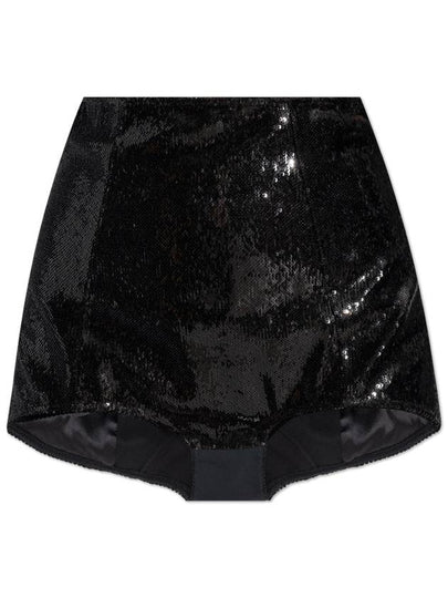 Short Pants FTABOT FLSIMN0000 Black - DOLCE&GABBANA - BALAAN 2