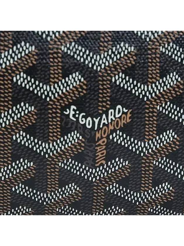 Black color logo PVC SENAT Sena MM clutch 1 - GOYARD - BALAAN 4