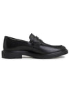 Metropole London Leather Loafers Black - ECCO - BALAAN 5