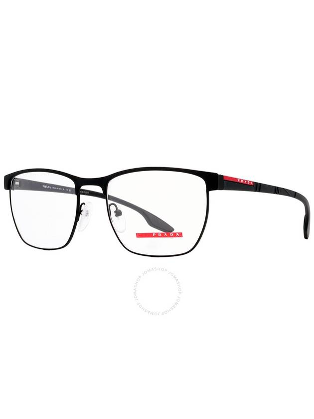 Prada Linea Rossa Demo Rectangular Men's Eyeglasses PS 50LV 4891O1 55 - PRADA - BALAAN 3