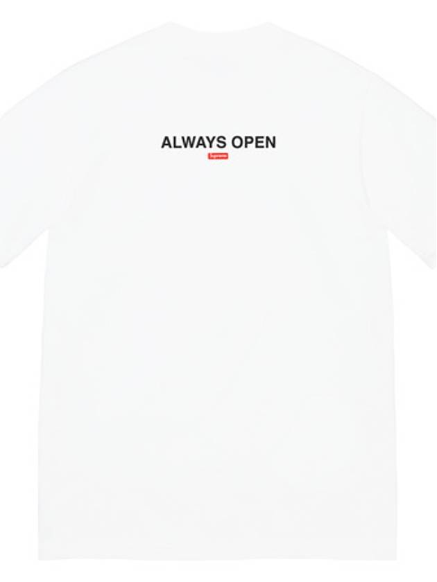 Gas Print Short Sleeve T-Shirt White - SUPREME - BALAAN 3