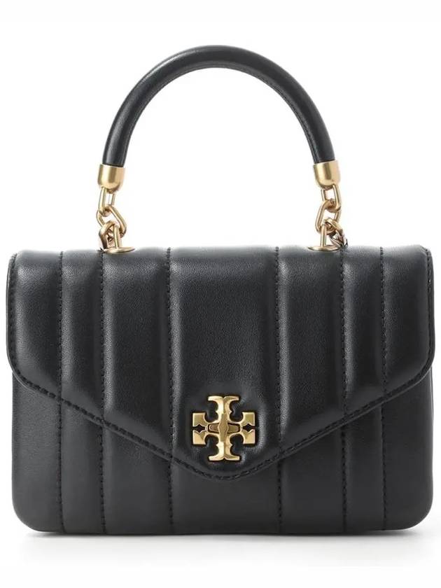 Kira Mini Top Handle Cross Bag Black - TORY BURCH - BALAAN 3