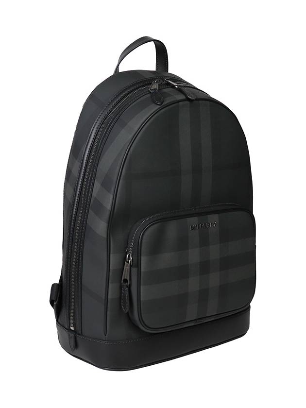 Rocco Backpack Charcoal - BURBERRY - BALAAN 4