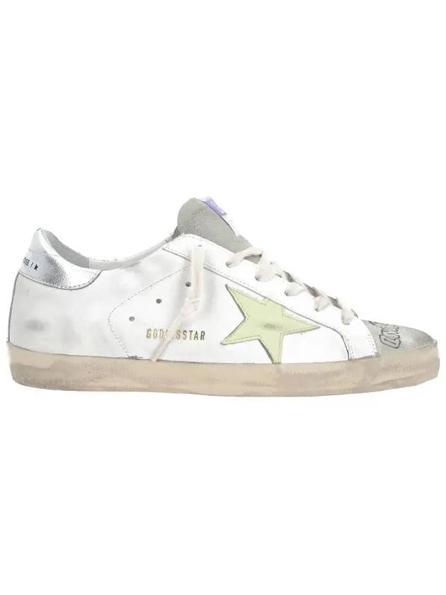 Superstar Laminated Heel Low Top Sneakers White - GOLDEN GOOSE - BALAAN 3