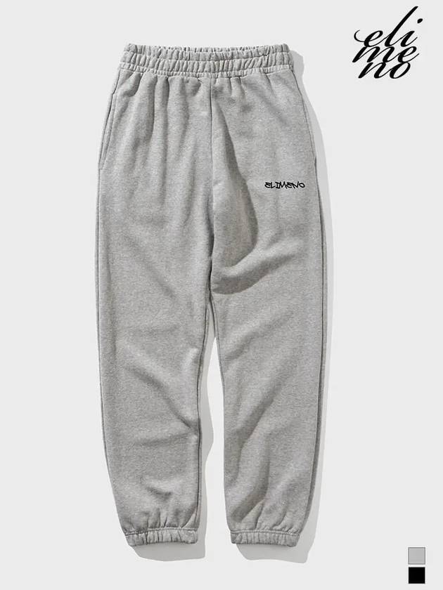 EL Street Artwork Regular Sweatpants Gray - ELIMENO - BALAAN 3