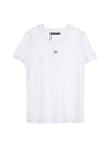 Logo Jersey Short Sleeve T-shirt White - DOLCE&GABBANA - BALAAN 11