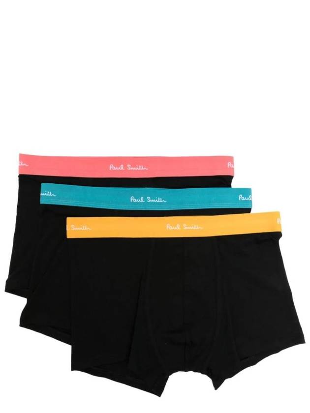 logo waistband cotton briefs pack of three M1A914M3PK50 - PAUL SMITH - BALAAN 1