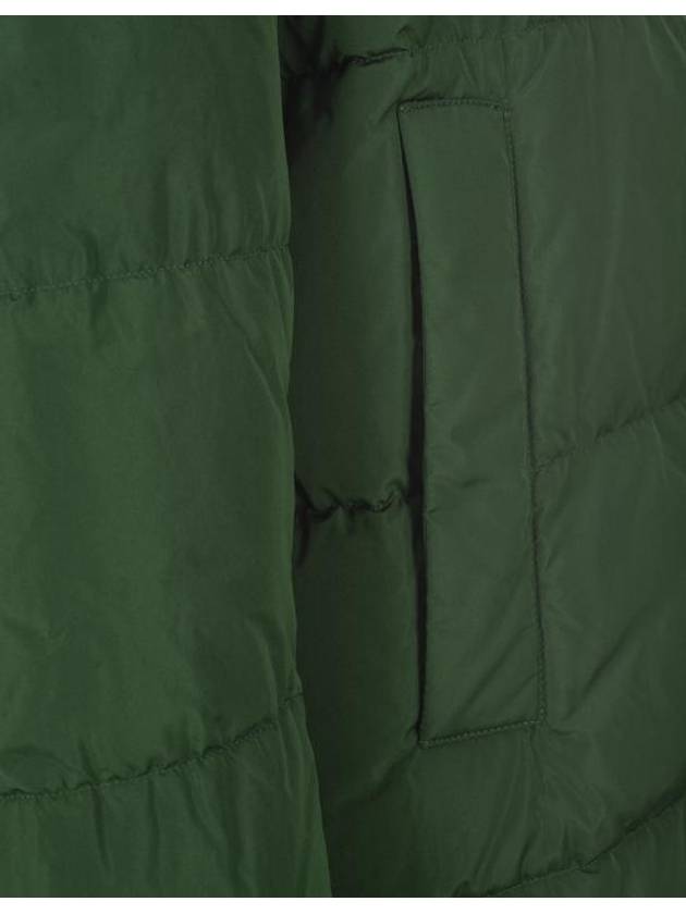 Women's Taffeta Reversible Wet Repellant Down Padding Green - MAX MARA - BALAAN 4