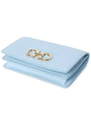 Ferragamo Gancini Women s Card Wallet 22 0371 SKY BLUE 0774993 - SALVATORE FERRAGAMO - BALAAN 3