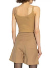 Gallura Cashmere Knit Sleeveless Camel - MAX MARA - BALAAN 5