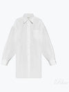 Oversized Long Sleeve Shirt Optical White - MAISON MARGIELA - BALAAN 2