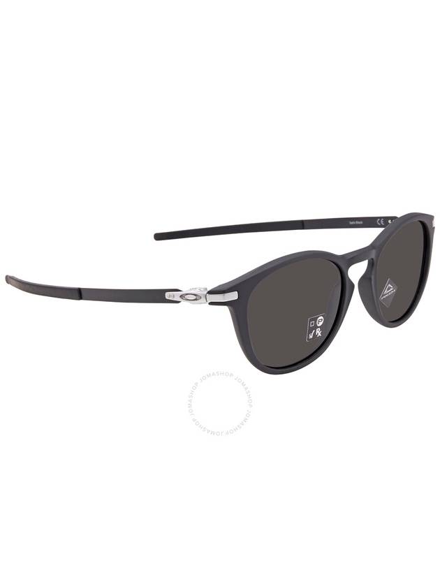 Eyewear Pitchman R Round Sunglasses Black Prism Grey - OAKLEY - BALAAN 3