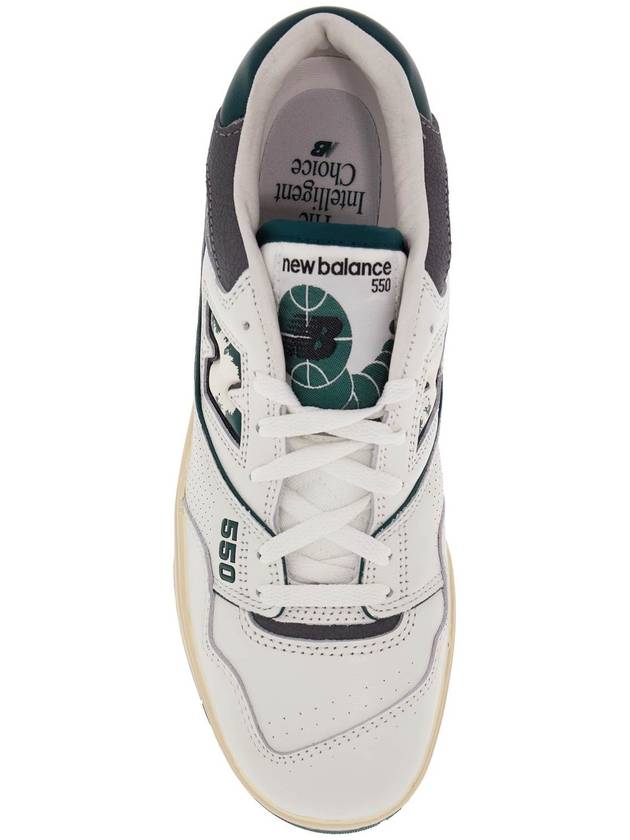 550 Low-Top Sneakers White Green - NEW BALANCE - BALAAN 3