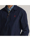 Men's Bayport Cotton Zip-Up Jacket Navy - POLO RALPH LAUREN - BALAAN 5