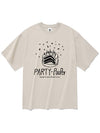 Party puffer short sleeve t-shirt beige - RADINEO - BALAAN 1