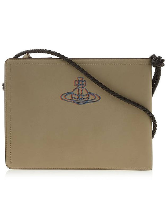 Benny Leather Cross Bag Beige - VIVIENNE WESTWOOD - BALAAN 2