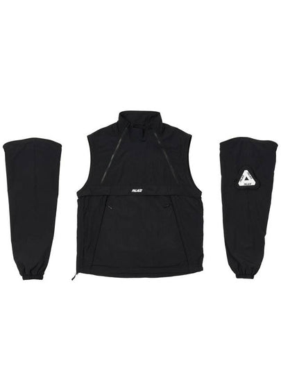 Zip Off Gilet Jacket Black - PALACE - BALAAN 2