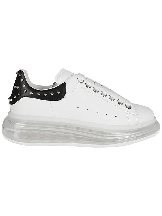 Oversized Low Top Sneakers White Black - ALEXANDER MCQUEEN - BALAAN 1