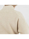 Modal Knit Zip up Cardigan Oatmeal - CHANCE'S NOI - BALAAN 8