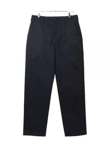 Fatigue Pant Black Cotton Bull Denim 23F1F004 NQ279 NL075 Pants - ENGINEERED GARMENTS - BALAAN 1