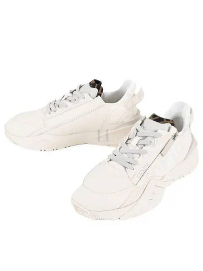 FF Motif Flow Low Top Sneakers White - FENDI - BALAAN 2