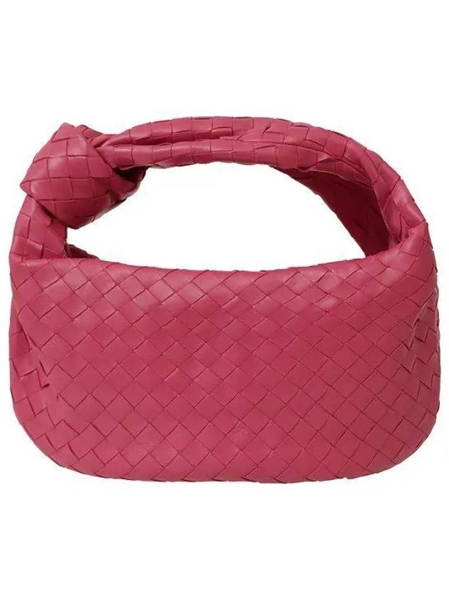 Teen Jodie Intrecciato Leather Tote Bag Pink - BOTTEGA VENETA - BALAAN 2