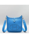 blue crossbody bag - HERMES - BALAAN 2