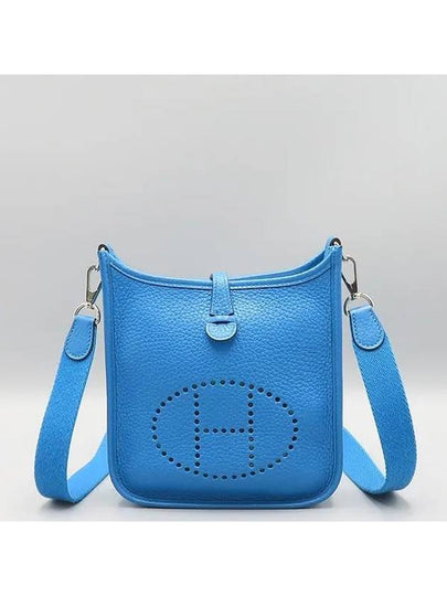 blue crossbody bag - HERMES - BALAAN 2