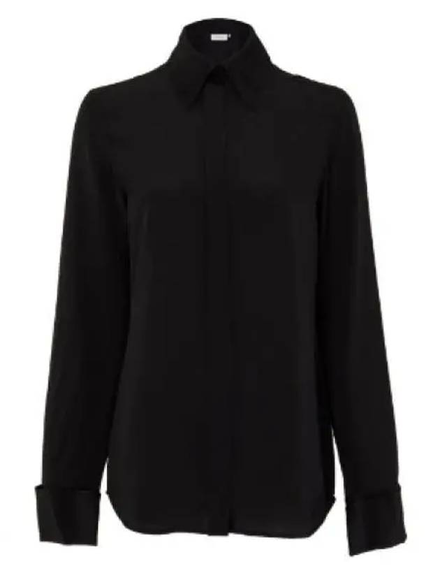 Lelia Silk Blouse Black - MAX MARA - BALAAN 2