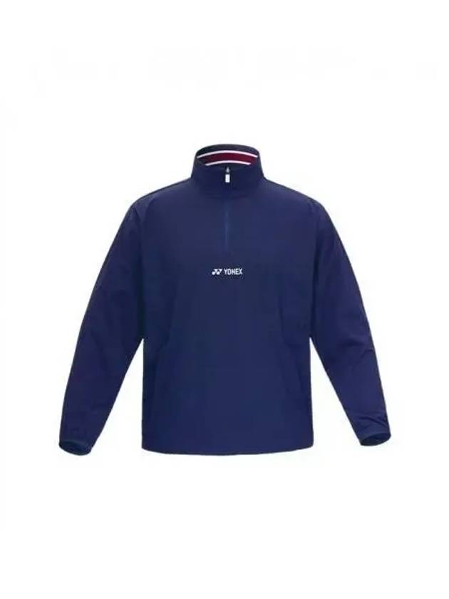 YONEX 233JJ002U Navy color point half zip up anorak - YOUNESS - BALAAN 1