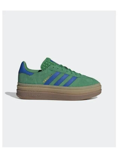 Gazelle Bold Suede Low Top Sneakers Green - ADIDAS - BALAAN 2