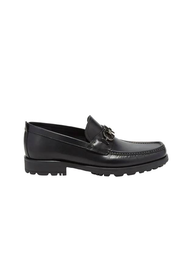 Men's David Gancini Loafers Black - SALVATORE FERRAGAMO - BALAAN 4