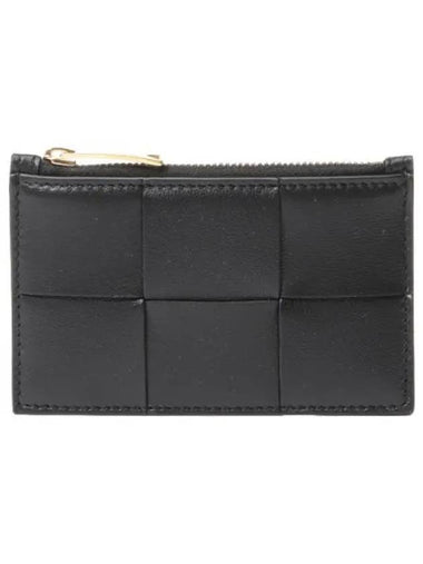 Intrecciato zipper card case - BOTTEGA VENETA - BALAAN 1