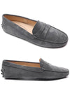 Gommino Suede Driving Shoes Dark Grey - TOD'S - BALAAN 3