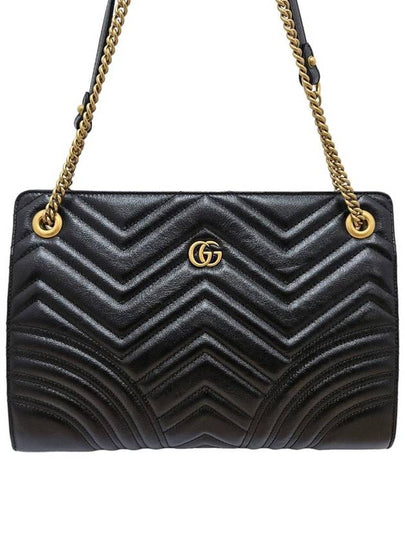 Women s 524592 GG Marmont Matelasse Chain Shoulder Bag - GUCCI - BALAAN 2