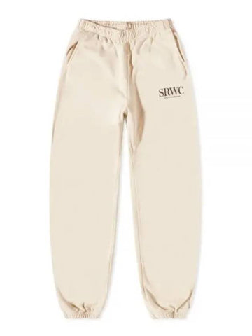 Upper East Side Sweatpant Cream SW622 - SPORTY & RICH - BALAAN 1