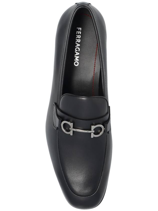 FERRAGAMO Leather Shoes Balty, Men's, Black - SALVATORE FERRAGAMO - BALAAN 6